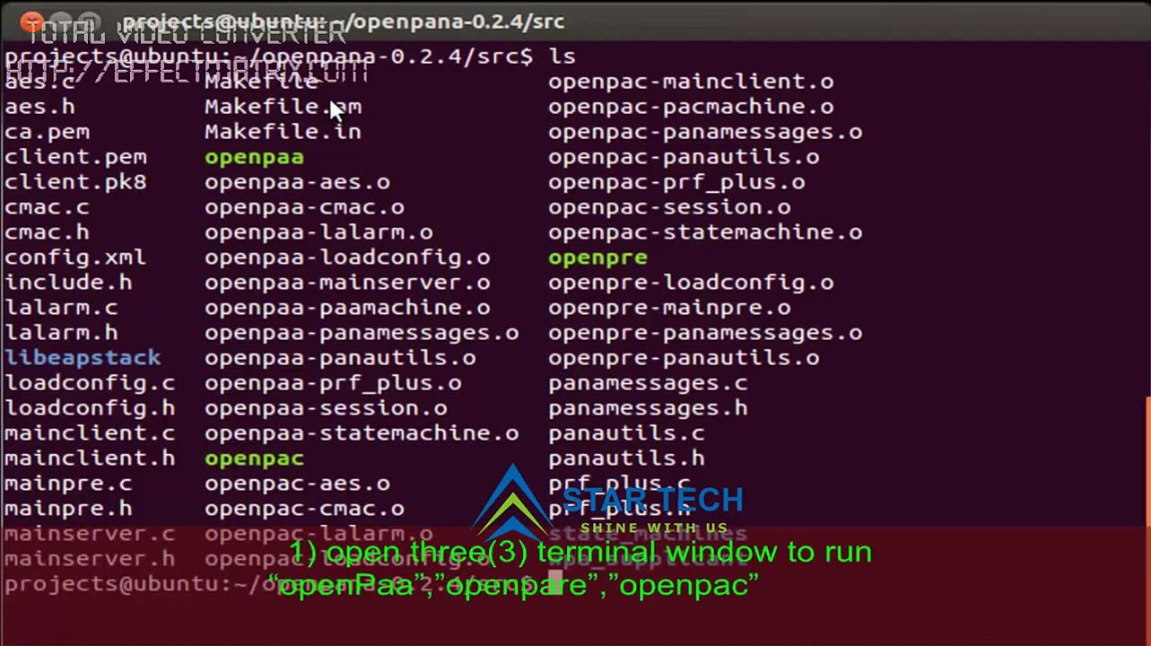 Openpanna Code output