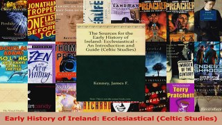Read  Early History of Ireland Ecclesiastical Celtic Studies Ebook Free