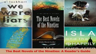 PDF Download  The Best Novels of the Nineties A Readers Guide PDF Online