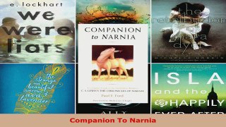 Download  Companion To Narnia Ebook Free