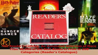 PDF Download  The Readers Catalog An Annotated Selection of More Than 40000 of the Best Books in Print Read Full Ebook