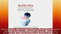Arthritis Arthritis Relief for Osteoarthritis Rheumatoid Arthritis Gout Psoriatic