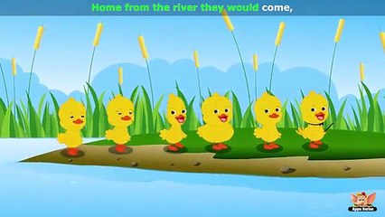 Six Little Ducks – Nursery Rhyme with Karaoke