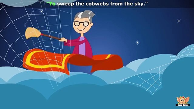 There was an Old Woman Tossed up in a Blanket – Nursery Rhyme with Karaoke