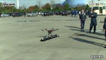 Les drones de la police de Tokyo prennent en chasse d'autres drones