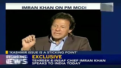 Kashmir is the core issue and it needs to be resolved - Imran Khan!