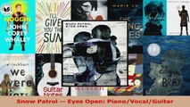 Read  Snow Patrol  Eyes Open PianoVocalGuitar EBooks Online