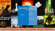 Download  Sacred Solos for All Ages  Medium Voice Medium Voice Compiled by Joan Frey Boytim Vocal Ebook Free