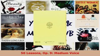Read  50 Lessons Op 9 Medium Voice EBooks Online