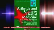 Arthritis and Chinese Herbal Medicine Keats Good Health Guides