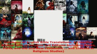 Read  Catalogue of English Bible Translations A Classified Bibliography of Versions and Ebook Free