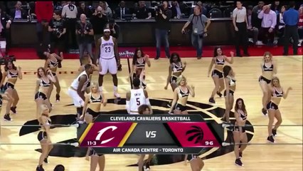 Cavaliers Invade Raptors Dance Team | Cavaliers vs Raptors | November 25, 2015 | NBA 2015-16 Season