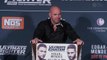UFC president Dana White addresses media after The Ultimate Fighter 22 finale