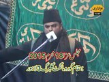 Allama Faraz Haider Kazmi Majlis 18 Muharram 2015 Gulberg Lahore