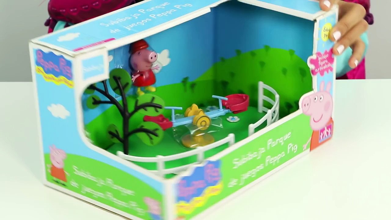 frozen princess Peppa Pig Playground Toy - Disney Frozen In Real Life Peppa Pig giochi giocattolo