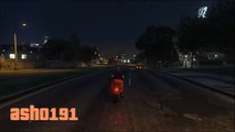 Cascade en moto dans le trou du Liquor Hole (GTA V)