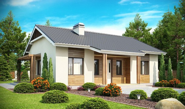 Проект дома из сип панелей