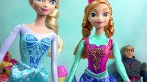 Queen Elsa Disney Frozen COLOR CHANGER Princess Anna DOLL Playset Water Change Toy Unboxin