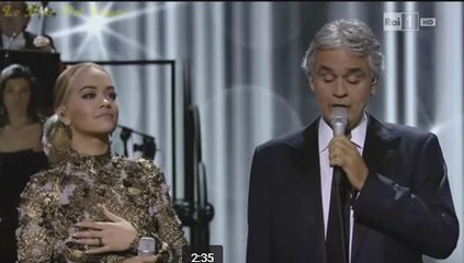 Andrea Bocelli & Rita Ora ''What Child Is This'' (Live 11/12/ 2015)
