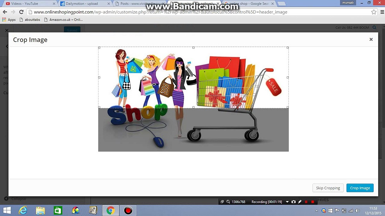 How to add own header image in to wordpress site or blog