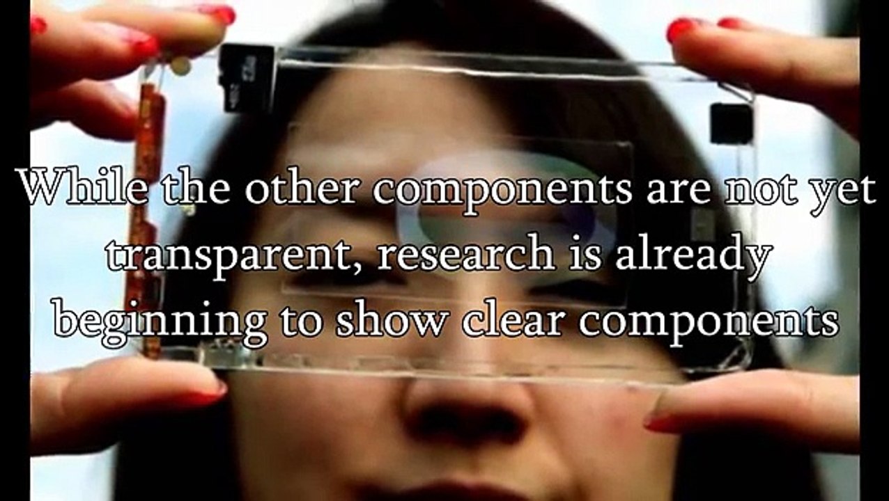 Coming Soon Transparent Smartphone Technology
