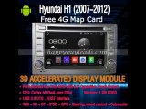 Hyundai H1 Car Audio System Android DVD GPS Navigation Wifi