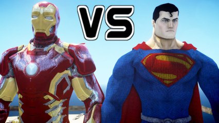IRON MAN VS SUPERMAN - EPIC BATTLE