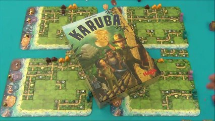 Vidéorègle #436: Karuba; le jeu de tuiles simultané