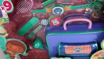 DOC MCSTUFFINS PET VET Check Up Bag Playset Disney Junior Dora Toy Review Family Video