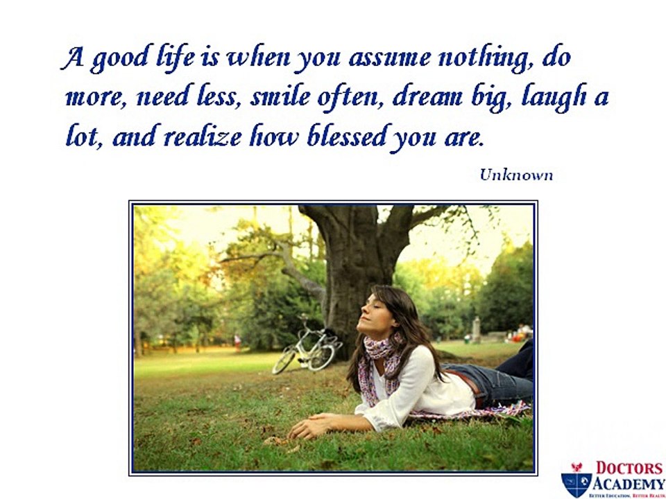 Count your Blessings