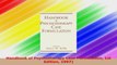Handbook of Psychotherapy Case Formulation 1st Edition 1997 PDF