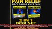 Pain Relief Back Pain  Knee Pain 2 in 1 Box Set Back Pain  Knee Pain Relief Back