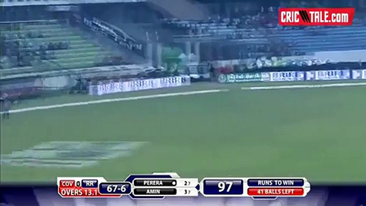 Ahmad Shahzad saved a certain six miraculously.