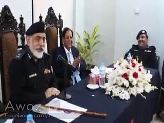 News Insight IGP KP, Mr. Nasir Khan Durrani, addressing Journalists On "Role of Media in Public Di