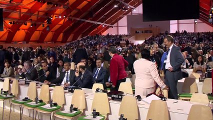 "Il y a un sentiment favorable à l'adoption de l'accord au Bourget