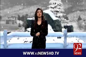 Snowfall in Malam Jabba Report by Abdullah Sherin
