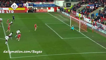 Adam Rooney Goal - Aberdeen 1-0 Hearts - 12-12-2015