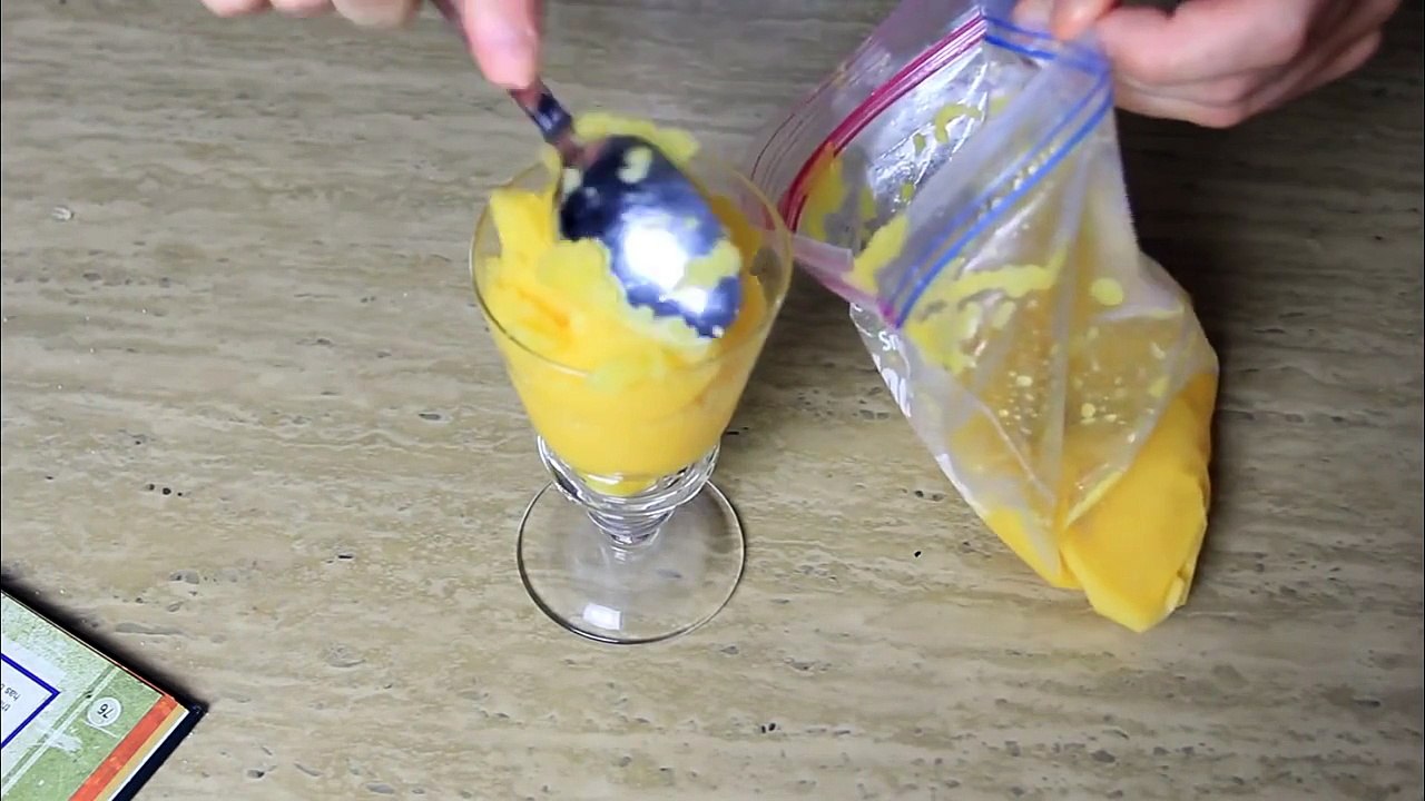 Salt and Ice Challenge . W/ Lipstick on her teeth . GloZell