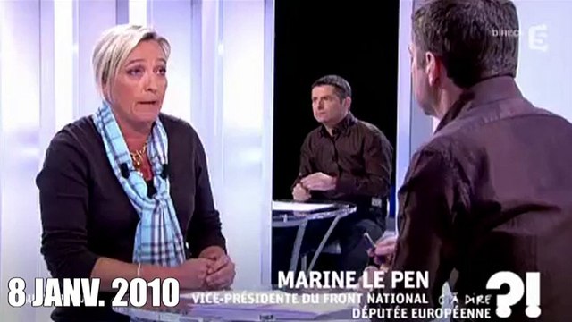 Race blanche : Marine Le Pen aimait citer de Gaulle (comme Nadine Morano)