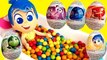 Inside Out Joy Gumball Bathtime Inside Out Surprise Eggs Toys Joy Disgust Fear Sadness & Anger