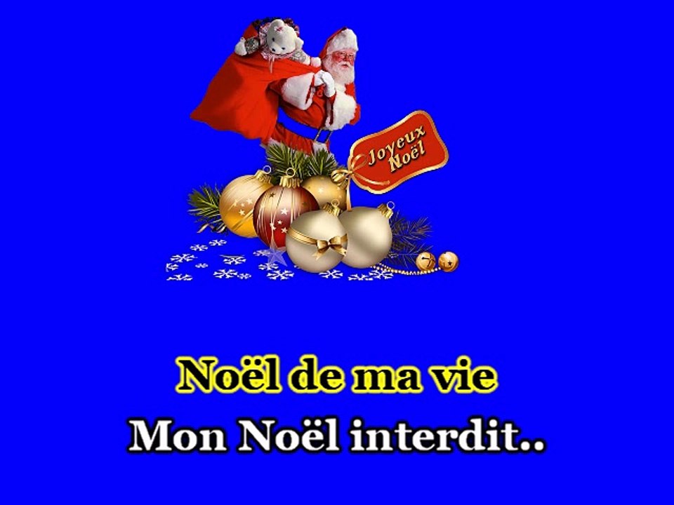 johnny halliday mon noel interdit