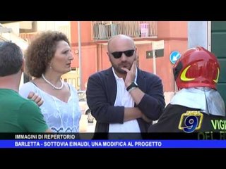 BARLETTA | Sottovia Einaudi, una modifica al progetto
