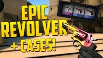 EPIC REVOLVER   CASES - CS GO Funny Moments in Competitive