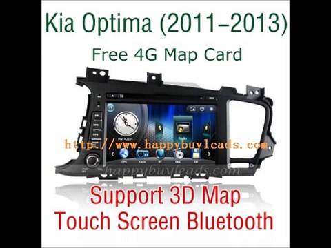 Kia Optima Car Audio System DVD GPS Navigation Bluetooth