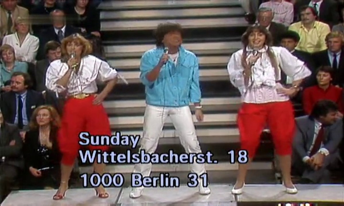 Sunday (Dieter Bohlen) - Hale, hey Louise 1982