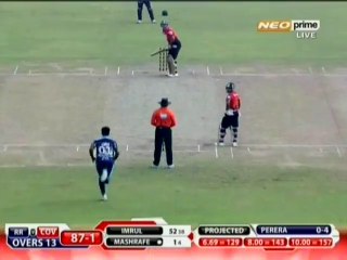 Thisara Perera 5 Wicket Highlights vs Comilla Victorians Qualifier 1 BPL 2015