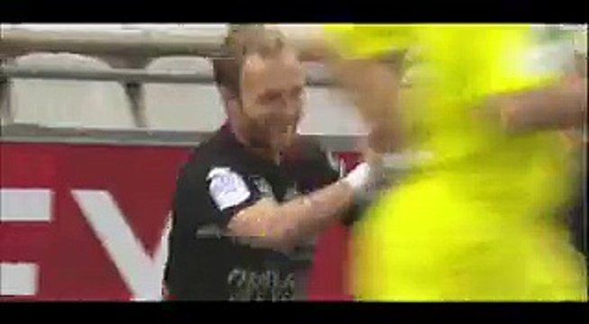 Valère Germain Goal - Reims 0-1 Nice - 12-12-2015