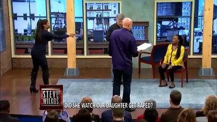 Wesley Refused To Come On Stage (The Steve Wilkos Show)