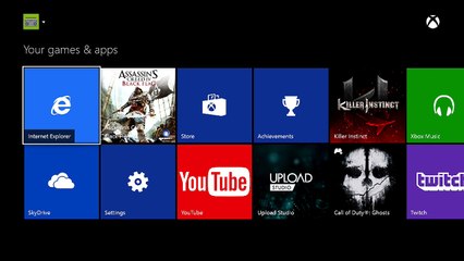 Xbox One UI Overview - Original