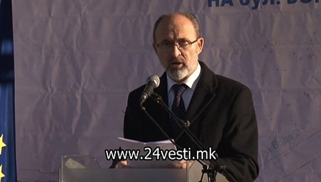 IZJAVI KOCE TRAJANOSKI I ZORAN STAVRESKI ZA BULEVAR BORIS TRAJKOVSKI 12 12 2015